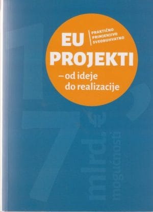 Naslovnica knjige EU PROJEKTI: Od ideje do realizacije - Kristina Kosor, Ivana Maletić