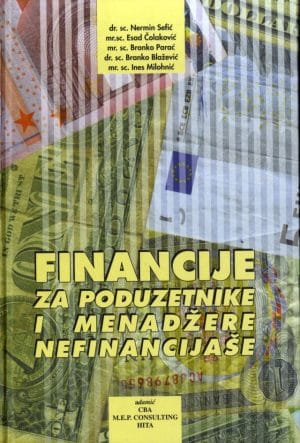 Naslovnica knjige FINANCIJE ZA PODUZETNIKE I MENADŽERE NEFINANCIJAŠE
