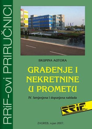 Naslovnica knjige GRAĐENJE I NEKRETNINE U PROMETU