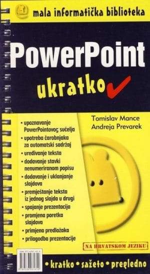 Naslovnica knjige POWER POINT- ukratko