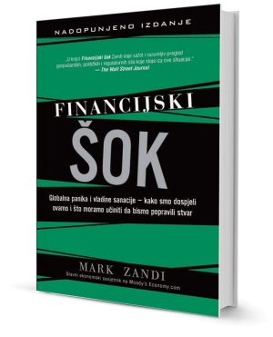 Naslovnica knjige FINANCIJSKI ŠOK: Globalna panika i vladine sanacije