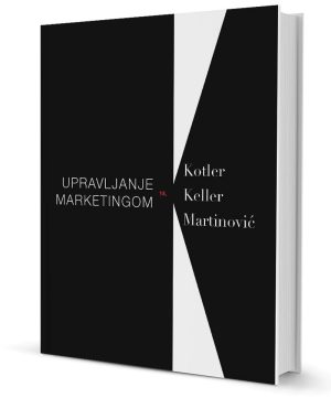 Naslovnica knjige UPRAVLJANJE MARKETINGOM, 14. izdanje - Philip Kotler, Kevin Lane Keller, Maja Martinović