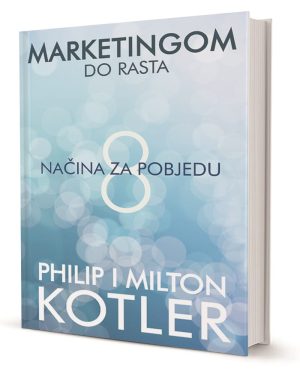 Naslovnica knjige MARKETINGOM DO RASTA: 8 načina za pobjedu - Philip Kotler
