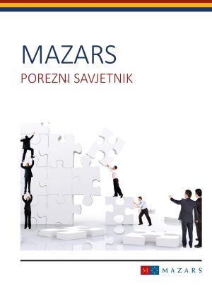 Naslovnica knjige MAZARS: Porezni savjetnik - Lovre Botica, Kristijan Cinotti, Andrija Garofulić