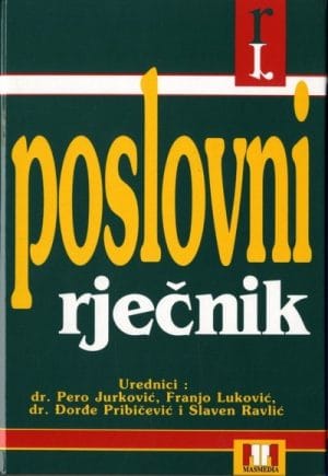 Naslovnica knjige POSLOVNI RJEČNIK