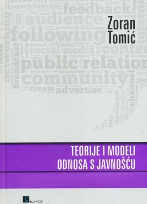 Naslovnica knjige TEORIJE I MODELI ODNOSA S JAVNOŠĆU