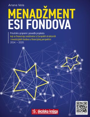 Naslovnica knjige MENADŽMENT ESI FONDOVA: Priručnik s višemedijskim materijalima o pripremi i provedbi projekata koji se financiraju sredstvima iz Europskih