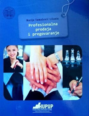 Naslovnica knjige PROFESIONALNA PRODAJA I PREGOVARANJE - Marija Tomašević Lišanin