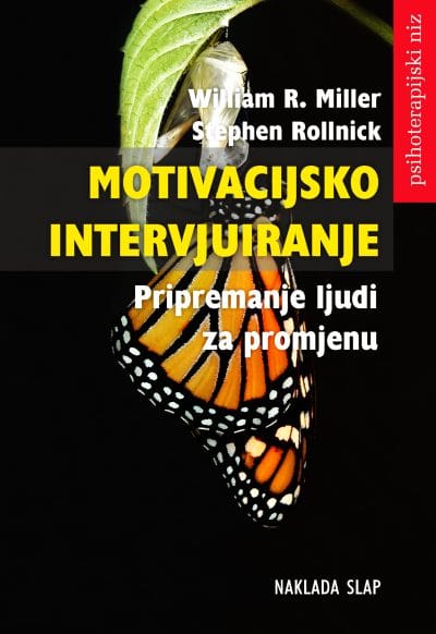 image description Naslovnica knjige MOTIVACIJSKO INTERVJUIRANJE - William R. Miller, Stephen Rollnick