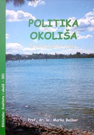 Naslovnica knjige POLITIKA OKOLIŠA