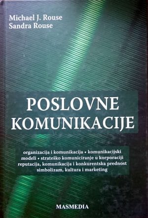 Naslovnica knjige POSLOVNE KOMUNIKACIJE: Kulturološki i strateški pristup
