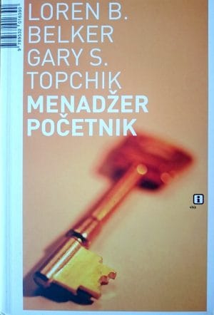 Naslovnica knjige MENADŽER POČETNIK
