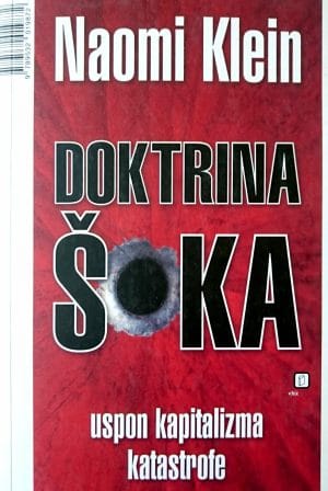 Naslovnica knjige DOKTRINA ŠOKA: Uspon kapitalizma katastrofe