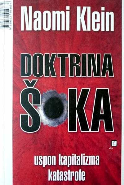 686 Naslovnica knjige DOKTRINA ŠOKA: Uspon kapitalizma katastrofe