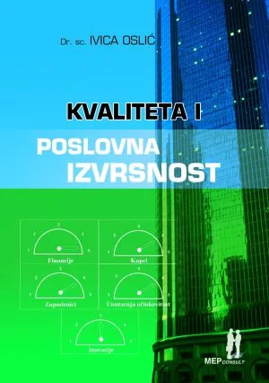 Naslovnica knjige KVALITETA I POSLOVNA IZVRSNOST: Pristupi i modeli - Luka Janković, Miroslav Varga, Željko Kljaić