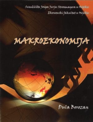Naslovnica knjige MAKROEKONOMIJA, treće izmijenjeno izdanje