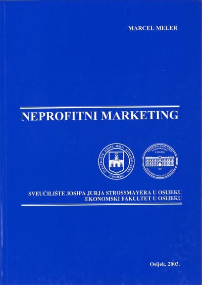843 Naslovnica knjige NEPROFITNI MARKETING