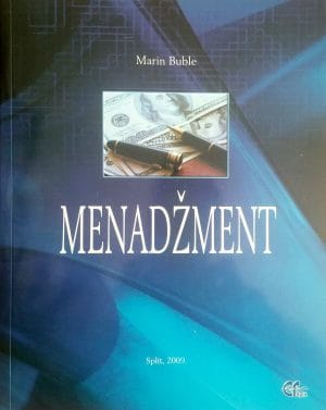 Naslovnica knjige MENADŽMENT - Marin Buble