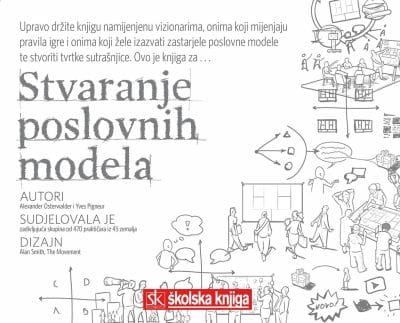 Stvaranje poslovnih modela Naslovnica knjige STVARANJE POSLOVNIH MODELA - Alexander Osterwalder, Yves Pigneur