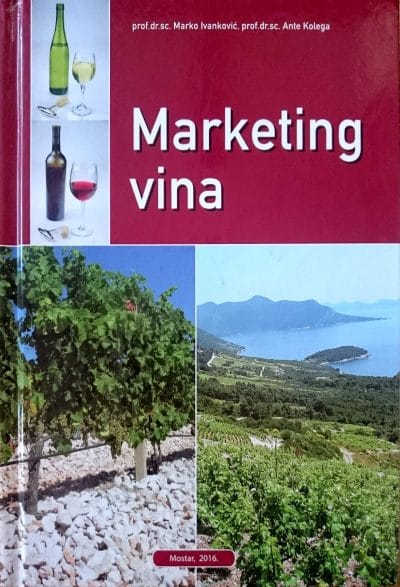 Marketing vina_MEP Naslovnica knjige MARKETING VINA - Marko Ivanković, Ante Kolega