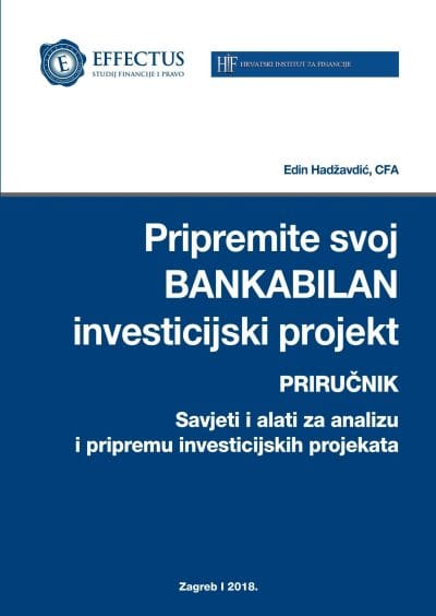 BankaBilan_MEP Naslovnica knjige PRIPREMITE SVOJ BANKABILAN INVESTICIJSKI PROJEKT: Priručnik: Savjeti i alati za analizu i pripremu investicijskih projekata - Edin Hadžavdić