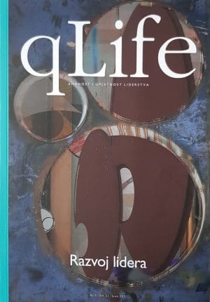 Naslovnica knjige QLIFE ČASOPIS - Razvoj lidera: No. 43, Jesen 2019