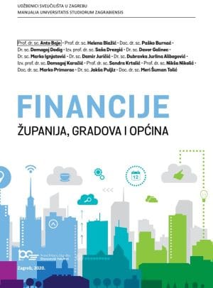 Naslovnica knjige FINANCIJE ŽUPANIJA, GRADOVA I OPĆINA