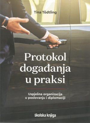 Naslovnica knjige PROTOKOL DOGAĐANJA U PRAKSI: Uspješna organizacija u poslovanju i diplomaciji - Tina Todtling
