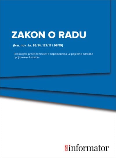 zakon o radu Naslovnica knjige ZAKON O RADU - Biljana Barjaktar