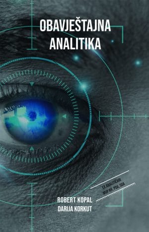 Naslovnica knjige OBAVJEŠTAJNA ANALITIKA: Primjena u nacionalnoj i korporativnoj sigurnosti - Robert Kopal, Darija Korkut