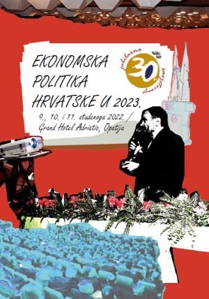 Naslovnica knjige EKONOMSKA POLITIKA HRVATSKE U 2023.: Zbornik radova